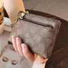 PVC Zipper Women Designer Coin Portemuleert Lady Short Style Fashion Casual Zero Wallets No285191e