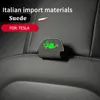 Crochet arrière de siège de voiture pour Tesla modèle 3 Y 2022 2021 accessoires intérieurs siège en daim cintre sac d'épicerie porte-parapluie 1 pièces