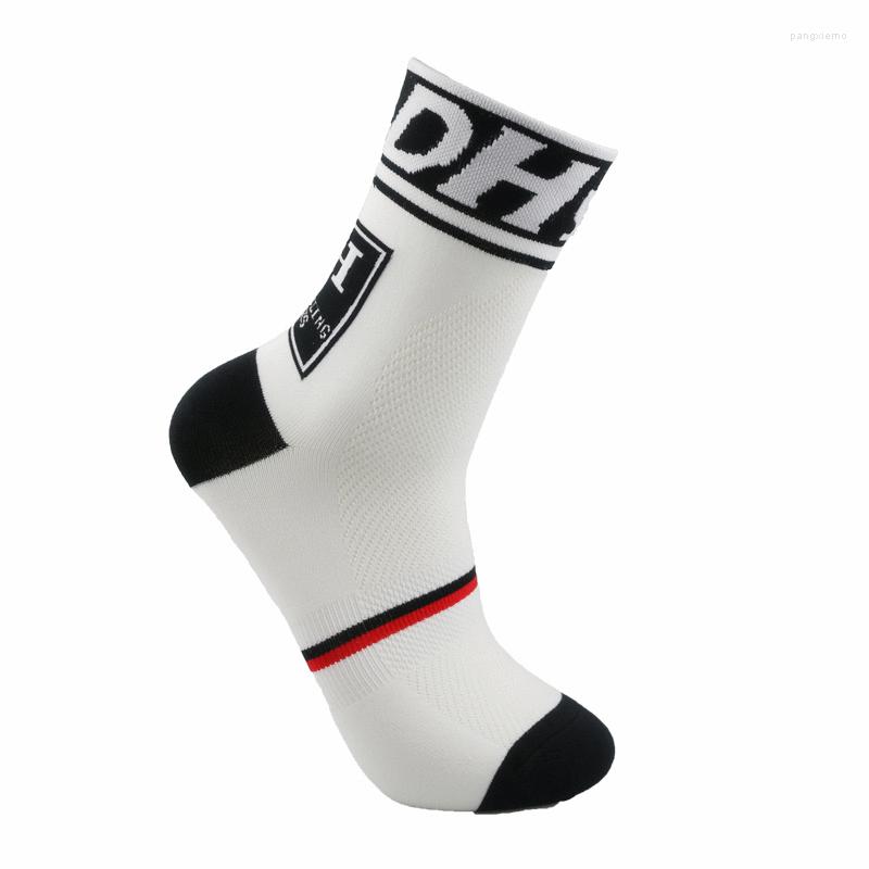 Calcetines deportivos para hombre, ciclismo, marca profesional de alta calidad, calcetín deportivo transpirable para bicicleta, carreras al aire libre, talla grande para hombre y mujer