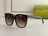 Okulary przeciwsłoneczne dla kobiet Summer 0022 Popularny styl anty-ultrafiolet retro płyta kwadratowa duże niewidzialne szklanki ramy Whit Box 0022S Model