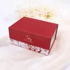 Gift Wrap 5Pcs 2022 Wedding Gifts For Guests One Piece Folding Flap Carton Creative Boite Gateau Mariage Box Engagement Banquet