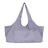 Buitenzakken grote sportschool yoga tas vrouwen canvas one-shoulder mat opslag dansenjurk buggy blosa