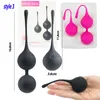 Ovos/balas Bolas de quegel de silicone conjunto Geisha Ben Wa Wa Vagina Vagina apertando o exercício de metal embutido Ball Intimate Sex Toy for Women 221010