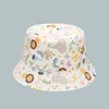 Hair Accessories Spring Summer Baby Bucket Hat Girl Sunscreen Caps Children Cartoon Cotton Breathable Sun Hats Toddler Outdoor Fisherman Cap