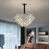 Подвесные лампы легкие роскошные потолочные люстра 2022 Lustres Современная дизайнерская вилла гостиная столовая