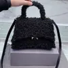 Klepsydra torba zimowe crossbody luksusowe designerskie torby marki mody torebki na ramię Kobiet liste
