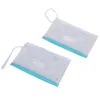Stroller-onderdelen 1 stks Mode doekjes Draagkoppeling en schone natte tas voor cosmetisch zakje met gemakkelijk carry snap-strap groothandel