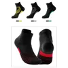 Chaussettes de sport 5 paires ensemble unisexe sport anti-sueur basket-ball football tube court respirant course en plein air