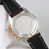 Montre de Luxe Designer Watchs 41 mm 7750 Chronograph Mocned Ruch Stael Case Luksusowe zegarki męskie zegarki Zegarki