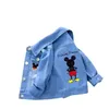 Jackets Kids Denim Cartoon Print Top Children s for Heart Design Coats Casual Children Clothing 221010