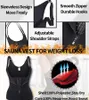 Women's Shapers Women TALIST TREAMER CORSET ZMETROWA KORET Body Shaper Cincher Tank z regulowanymi paskami na brzuch