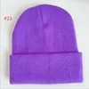 25 Couleurs de couleur Couleur Chapeaux d'hiver pour enfants