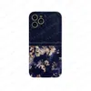 Étuis de téléphone de luxe pour iPhone 14 14pro 14plus 13 13pro 12 12pro 11 Pro Max X Xs Xr Trendy Designer Pattern Flower C Matte Back Print Shell Case Cover