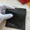 Europese luxe merk portemonnee zakelijke creditcardhouder dierlijk leer designer draagtas zak portemonnee dunne tweevoudige geldclip originele doos