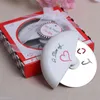 Party Favor "A Slice of Love" Stainless Steel Love Pizza Cutter in Miniature Pizza Box wedding favors and gifts for guest