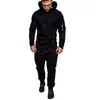 Herrspårspår Tracksuit Military Hoodie 2 Pieces Set Costom Your Camouflage Muscle Man Autumn Winter Tactical Sweat Jacket Pants 221008 Sportsmode