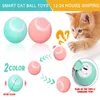 Cat Toys Automatic Rolling Ball Electric Interactive For Cats Training Self-moving Kitten Indoor Playing Gatos