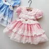 Girl Dresses Baby Spanish Lolita Princess For Toddler Children Summer Lace Turkey Vintage Dress Kids Birthday Party