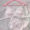 BHs Sets Japanische Studentin Mädchen Unterwäsche Baumwolle Schleife Spitze Drahtlose Tangas Dessous Frauen Push Up BH und Höschen 221010