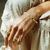 Bracelets de charme Amorita Boutique Natural Pearl Pendre Gold Bracelet Bracelet Bracelet Bijoux Collier Collier Collier Accessoires
