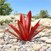 Decorative Flowers 27/35/55CM DIY Metal Agave Plants Tequila Rustic Sculpture Outdoor Garden Aesthetic Signs Yard Art Crafts Home Decor