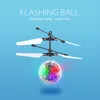 LED giocattoli volanti RC palla aereo elicottero lampeggiante illuminare induzione giocattolo elettrico drone giocattolo per bambini regali C91