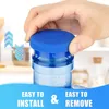 Couvercle de bouchon de carafe d'eau de 5 gallons, capuchon de remplacement réutilisable en Silicone résistant aux déversements, adapté aux bouteilles de 55mm BBB16132