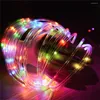 Strings Outdoor Solar Rope Lights 5/10/20M LED Tube String Waterproof Fairy Holiday Christmas Party Garden