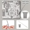 Stukken metaalmodel diy gereedschap sets tab rand cilinder kegel vorm buighulpmiddelen kits kits