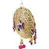 Other Bird Supplies Parrot Products Toys Catch Chew Hands Gnawing Toy Straw Plaited Article Pet