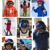 Extérieur Eyewear Anti Fog Baby Boy Girls Ski Verres d'hiver Enfants Snowboard Goggles Mountain Kids Snow Toddler Moto Sunglass 221008