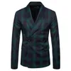 Herrjackor kostym jacka v￥rens h￶st ankomst casual p￤ls dubbelbr￶st blazer 221008