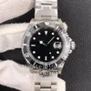 Relógios antigos liga Green Black Bezel Men's Watch Automatic Cal.3135 MOVIME