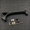 Пейнтбольные аксессуары AR15 M4 Fishbone Gripper M-Lok Keymod Metal Cnc Легкая ручка со стальной охотой