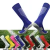 Sports Socks Football Club Color Stripe Professional Knee High Breattable Soccer Basket Basket Long Stocking Sport Sock Adult Kids