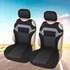 Capas de assento de carro 2pcs/conjunto de malha esponja Acessórios para interiores camiseta 3 capa frontal colorida para carro/caminhão/VA/SUV universal