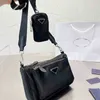 Abendtaschen Cross Body Pbag 2 in 1 Einkaufstasche Dreieck Designertaschen Frauen Fallschirmstoff Umhängetasche Handtasche Einkaufstaschen Geldbörsen Handtaschen 220919