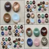 Stone Healing Reiki Natural Thumb Stone Beads Gift Collection and Home Decor grossist smycken Drop Delivery 2022 BDESYBAG DHL1A