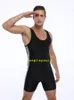 Nouveaux Costumes de combinaison unisexe Lycar Spandex entraînement compétition lutte haltérophilie costume hommes levage lourd body