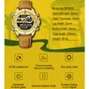 Wristwatches NAVIFORCE Luxury Gold Watches For Men Casual Sports Chronograph Alarm Quartz Wrist Watch Leather Waterproof Digital Clock 9163 221010