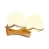 Lampe murale en bois massif simple couloir LED salon couloir d'allée El Chedside moderne