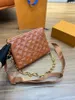 12 M21353 COUSSIN BB Zincir Omuz Çantası Tasarımcılar Kadınlar Renkli Monogramlar Desen Kabartma Messenger Crossbody Çanta Tote Çanta cüzdan Kılıf kart cepleri Çanta