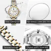 Wristwatches OLEVS Women's Wrist watch Original Luxury Watches for Ladies Waterproof Stainless Steel Quartz Woman Wristwatch Gold trend 221010