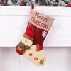 Sürpriz Lianlian Noel Socks Unisex Lüks Polyester Noel Ağacı Şeker Çantası Eski Adam Şömine Hediye Kutusu RRE14823