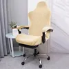 Stuhlhussen Bürobezug Spandex Elastische Gaming-Stühle Rennsessel Sitzbezug Computerhocker Schonbezüge Housse De Chaise