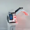 6 in 1 PDT LED Skin Rejuvenation Machine 7 Colors Light Therapy Acne Treatment Wrinkle Removal Face Lifting Equipment BIO Cold Hammer Radio Frequency Spa Device