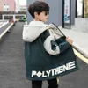 Jackets Spring Korean Boys Coats Clothing Letter Teenage Zipper Hoodies Jacket For Kids Sweatshirt Children Windbreaker Outerwear 4 14Y 221010