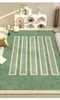 Tapijten eenvoudige verse groene woonkamer decoratie tapijtstudie lounge tapijt tapijten huisdecor bank beursmat anti-slip bed tapijten voor slaapkamer