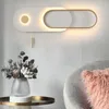 Lâmpada de parede arandela nórdica para sala de estar LEVA MODERN LED com interruptor para casa de decoração interna Decoração Bedroom Freptlet
