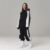 Skidjackor Skiddräkt Kvinnor Utomhus Sports Snowboard Jacket Män Set Winter Clothing Waterproof varma andningsbara overaller Snöbyxor